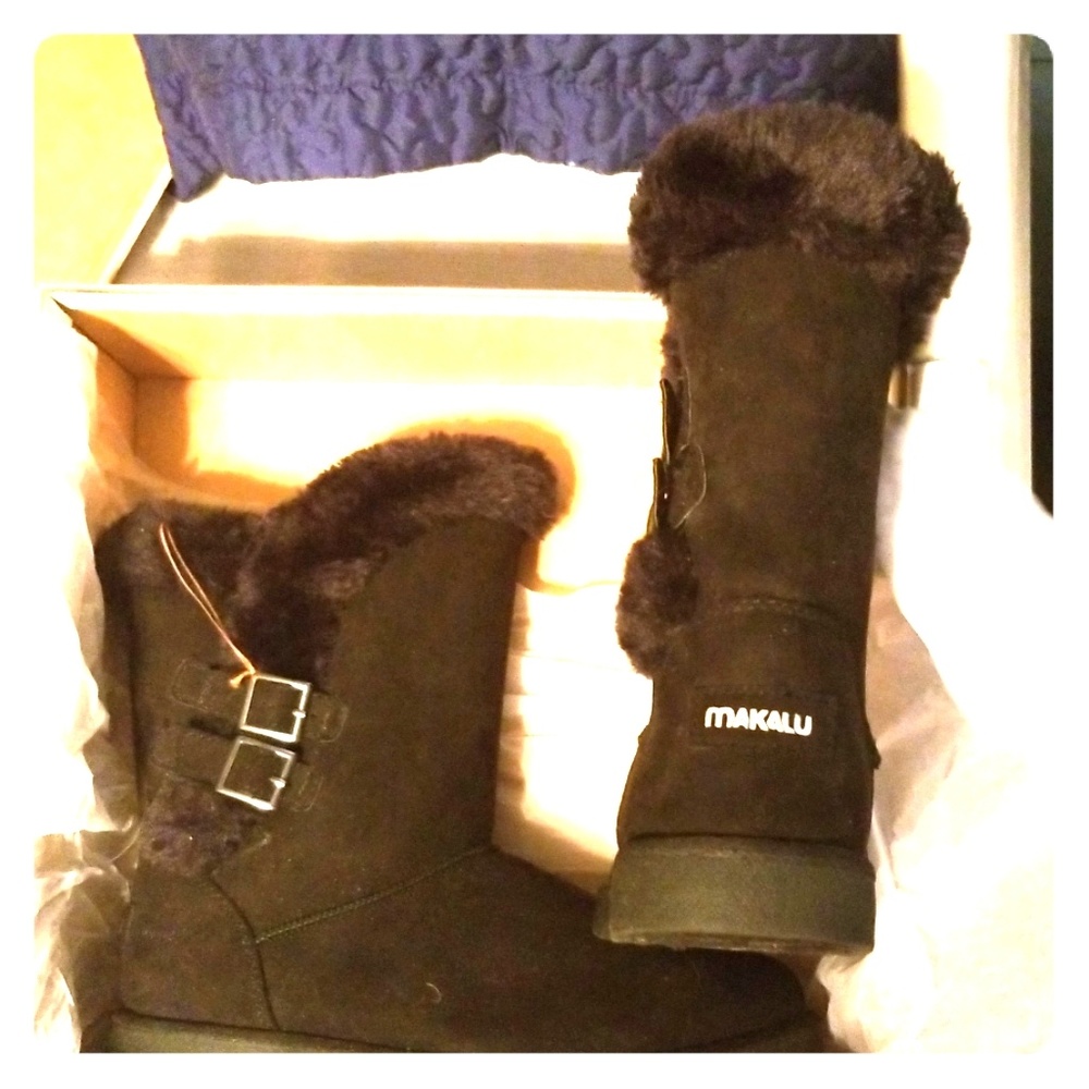 Makalu Black Boots
